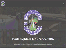 Tablet Screenshot of darkfightersmc.ch